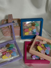 Stary multi color pins box for baby girls